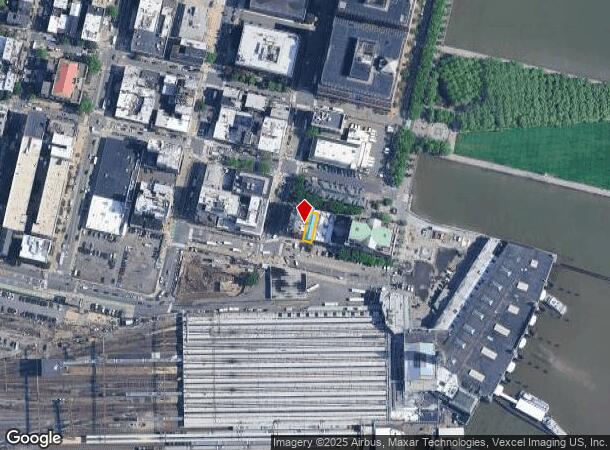 22 Hudson Pl, Hoboken, NJ Parcel Map