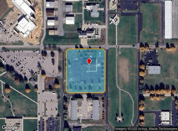  4664 Ray Boll Blvd, Columbus, IN Parcel Map