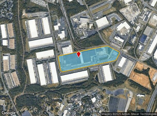  11906 General Dr, Charlotte, NC Parcel Map