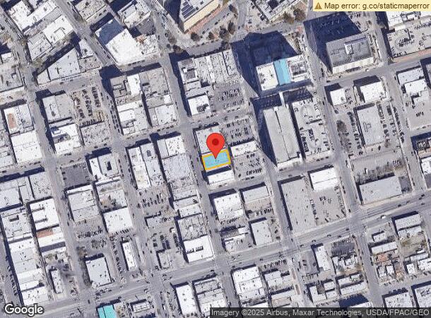  210 S Stanton St, El Paso, TX Parcel Map