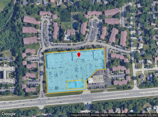  1147 Butterfield Rd, Wheaton, IL Parcel Map
