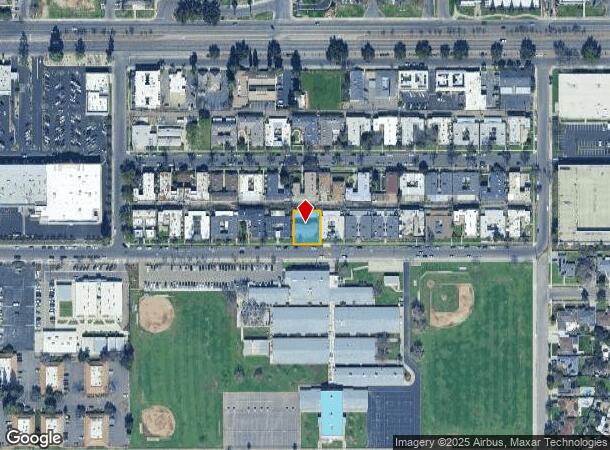  3345 E Fairmont Ave, Fresno, CA Parcel Map