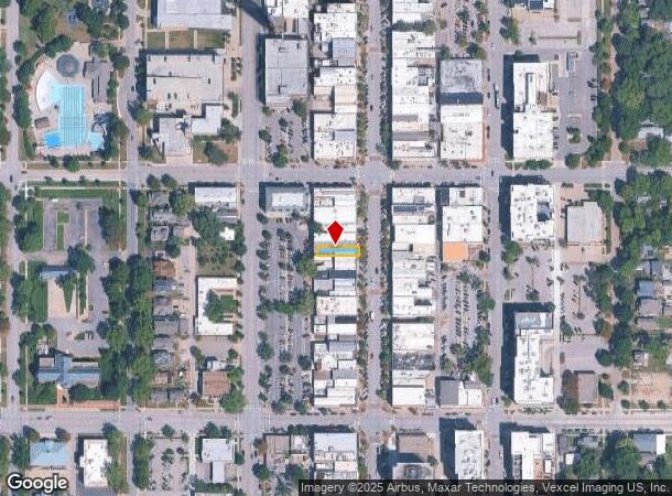  813 Massachusetts St, Lawrence, KS Parcel Map