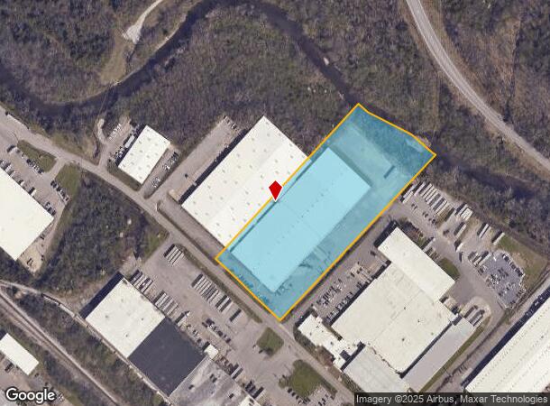  428 Harding Industrial Dr, Nashville, TN Parcel Map