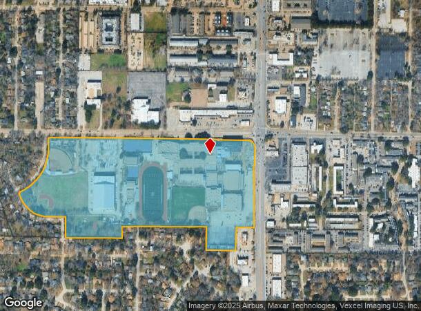 818 W Park Row Dr, Arlington, TX Parcel Map