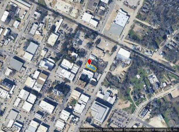  200 N College St, Waxahachie, TX Parcel Map