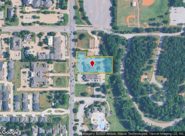  920 S Bryant Ave, Edmond, OK Parcel Map