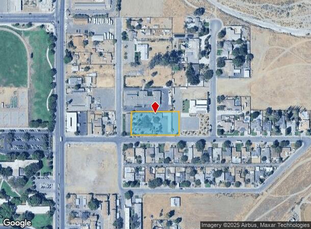201 Walnut Ave, Coalinga, CA Parcel Map