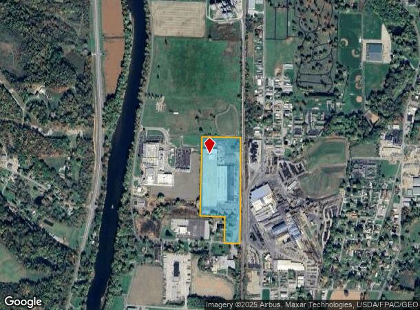  570 Clow Ln, Coshocton, OH Parcel Map