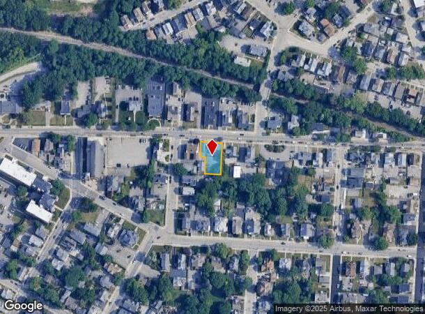 61 Hamlet Ave, Woonsocket, RI Parcel Map