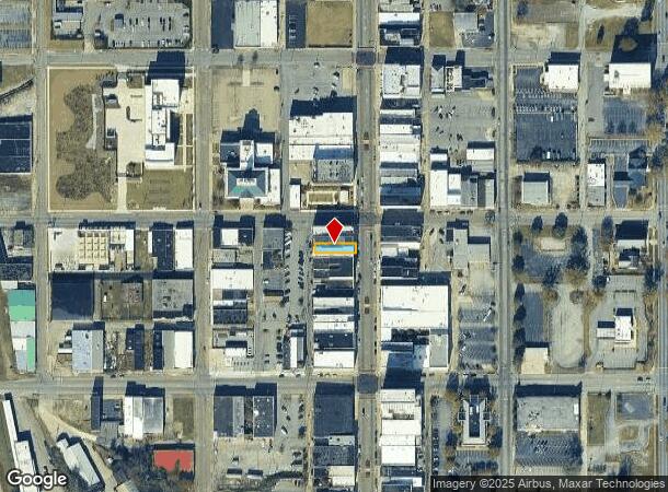  1028 Noble St, Anniston, AL Parcel Map