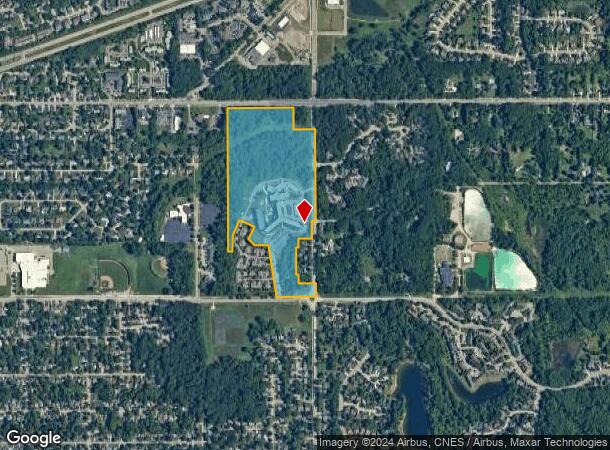  2700 Burcham Dr, East Lansing, MI Parcel Map