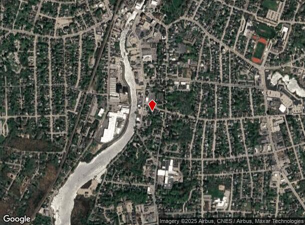 13 Cross St, Westerly, RI Parcel Map