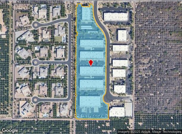  4215 E Mcdowell Rd, Mesa, AZ Parcel Map