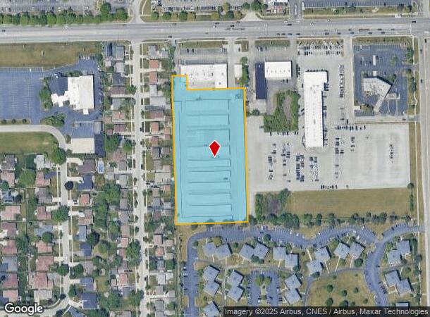  8901 159Th St, Orland Hills, IL Parcel Map