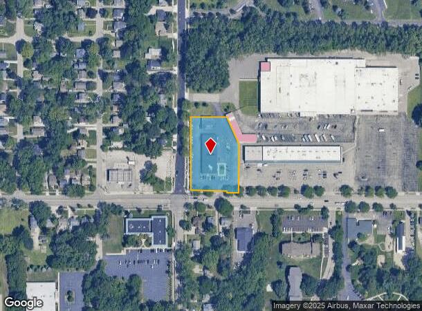  1615 Leonard St Ne, Grand Rapids, MI Parcel Map