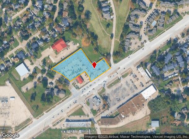 8077 Fm 1960 Rd E, Humble, TX Parcel Map
