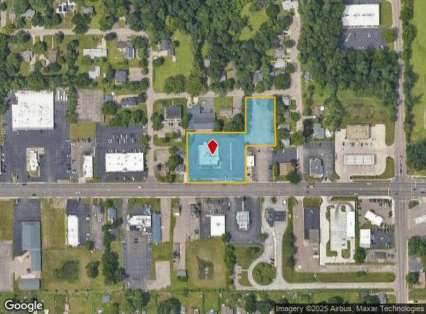  181 Columbia Ave E, Battle Creek, MI Parcel Map