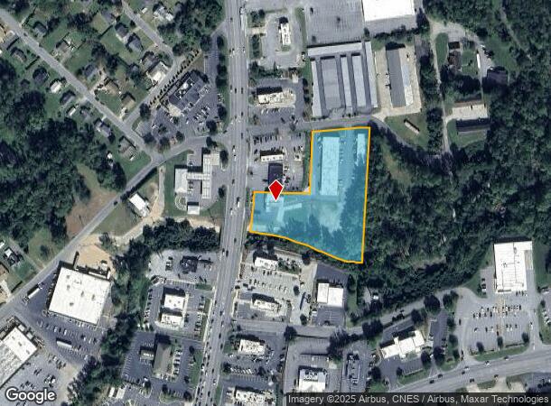 206 Blowing Rock Blvd, Lenoir, NC Parcel Map