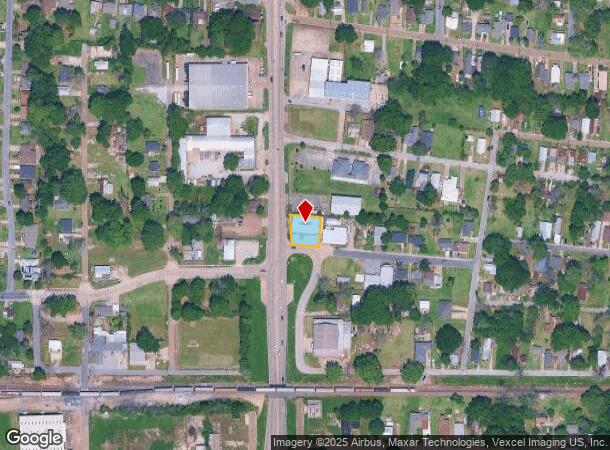  504 N University Ave, Lafayette, LA Parcel Map