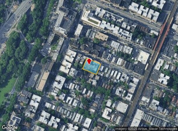  646 E 231St St, Bronx, NY Parcel Map