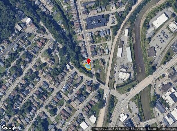  101 Railroad Ave, Carnegie, PA Parcel Map