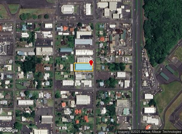 504 Kalanikoa St, Hilo, HI Parcel Map