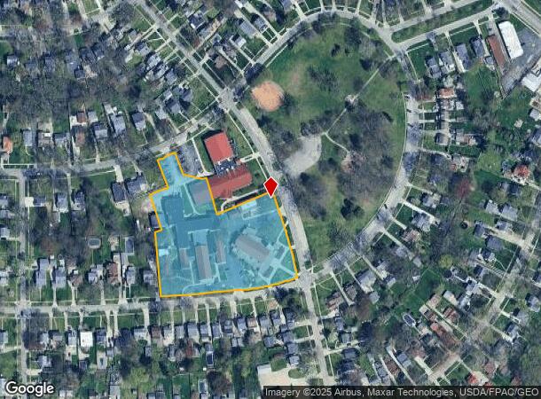  4227 Bellevue Rd, Toledo, OH Parcel Map