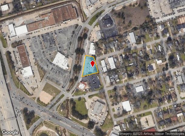 1109 W Dallas St, Conroe, TX Parcel Map