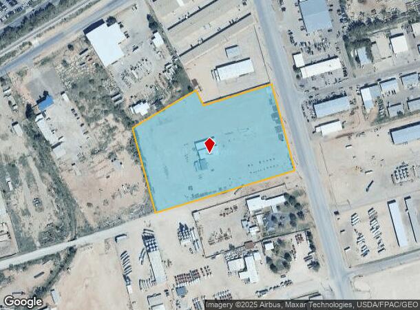  1602 S Midkiff Rd, Midland, TX Parcel Map