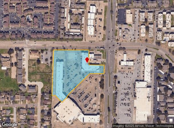  3551 N Belt Line Rd, Irving, TX Parcel Map