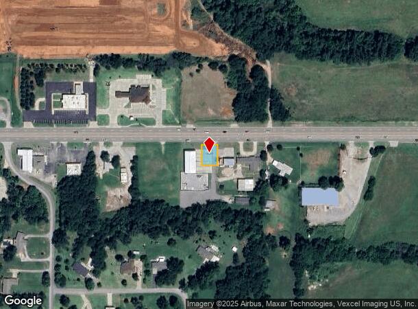  5416 E Highway 37, Tuttle, OK Parcel Map