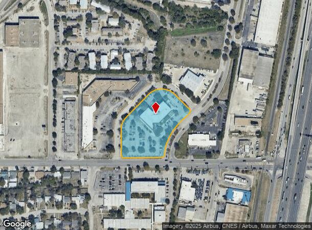  4615 Walzem Rd, San Antonio, TX Parcel Map