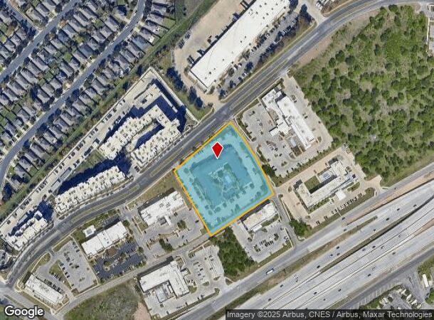 1611 Airport Commerce Dr, Austin, TX Parcel Map