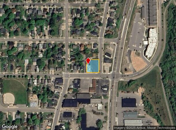 1110 Champion St, Marquette, MI Parcel Map