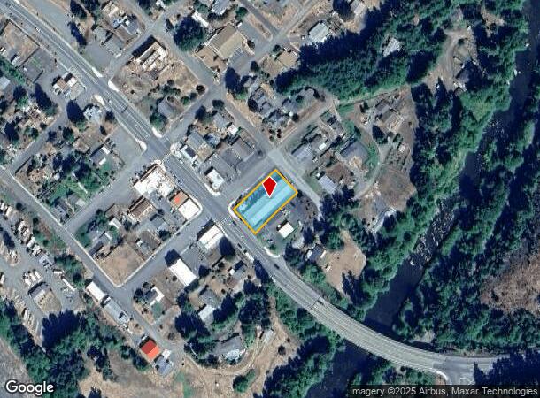 345 1St St, Elkton, OR Parcel Map
