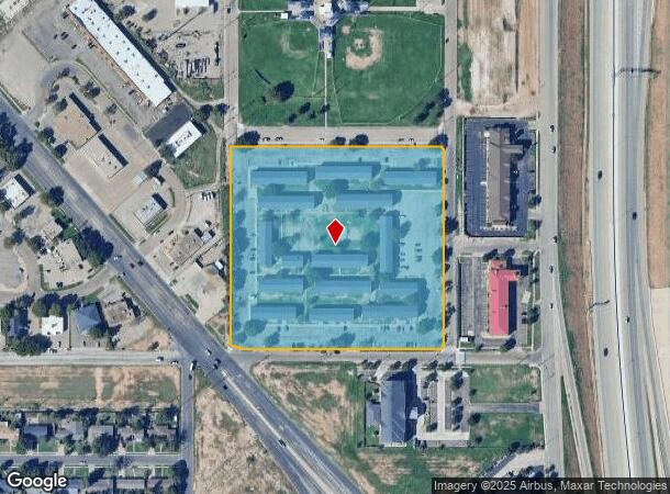  1102 58Th St, Lubbock, TX Parcel Map