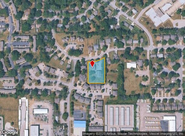  1401 E 21St Ter, Lawrence, KS Parcel Map