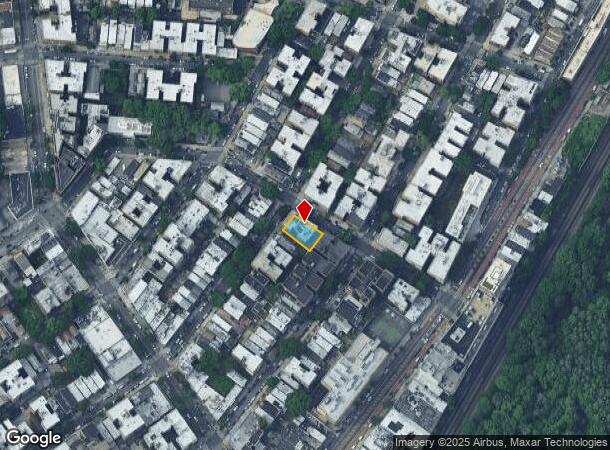  334 E 205Th St, Bronx, NY Parcel Map