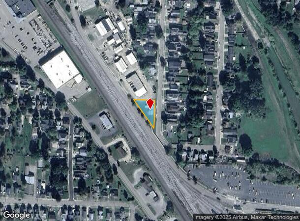 97 Elizabeth St, Hornell, NY Parcel Map