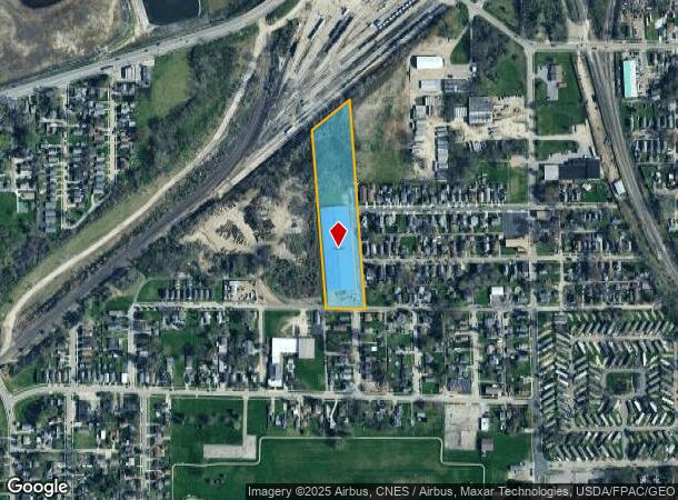 202 W Florence Ave, Toledo, OH Parcel Map