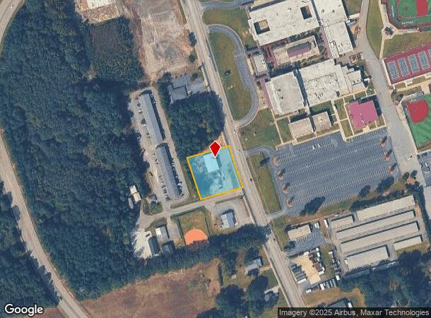  821 Pearman Dairy Rd, Anderson, SC Parcel Map