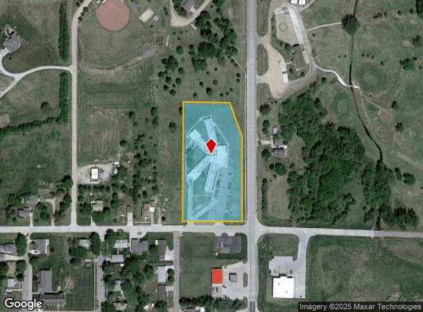  414 N Willson St, Blue Hill, NE Parcel Map