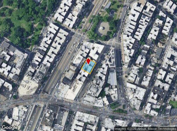  2537 Valentine Ave, Bronx, NY Parcel Map