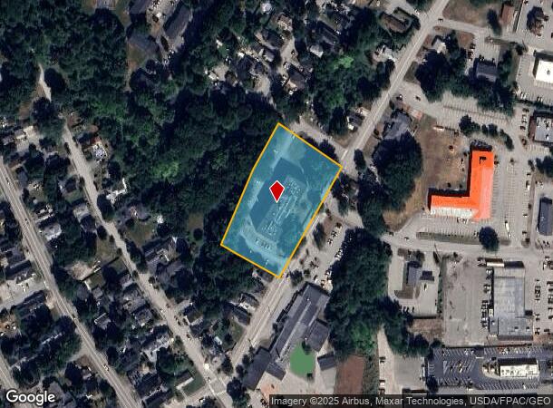 74 Lake Auburn Ave, Auburn, ME Parcel Map