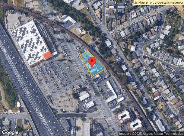  11866 San Pablo Ave, El Cerrito, CA Parcel Map