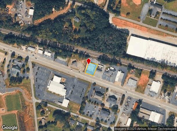  1649 E Main St, Easley, SC Parcel Map