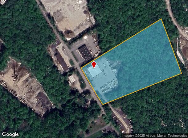 305 Butlertown Rd, Oakdale, CT Parcel Map