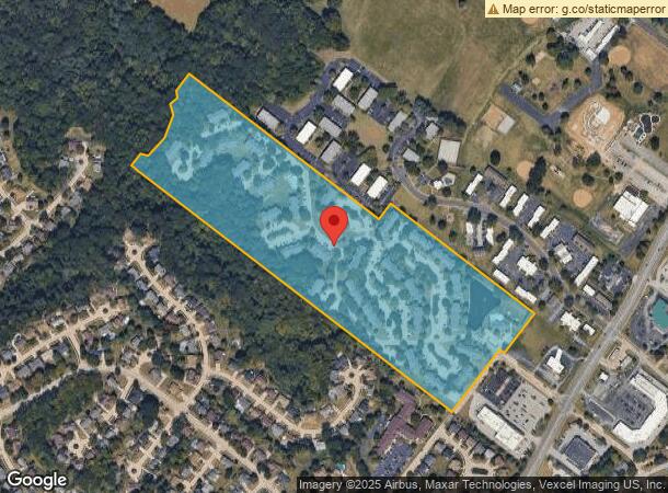  2121 Flordawn Dr, Florissant, MO Parcel Map