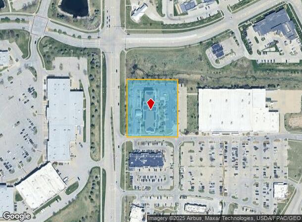  410 S 68Th St, West Des Moines, IA Parcel Map